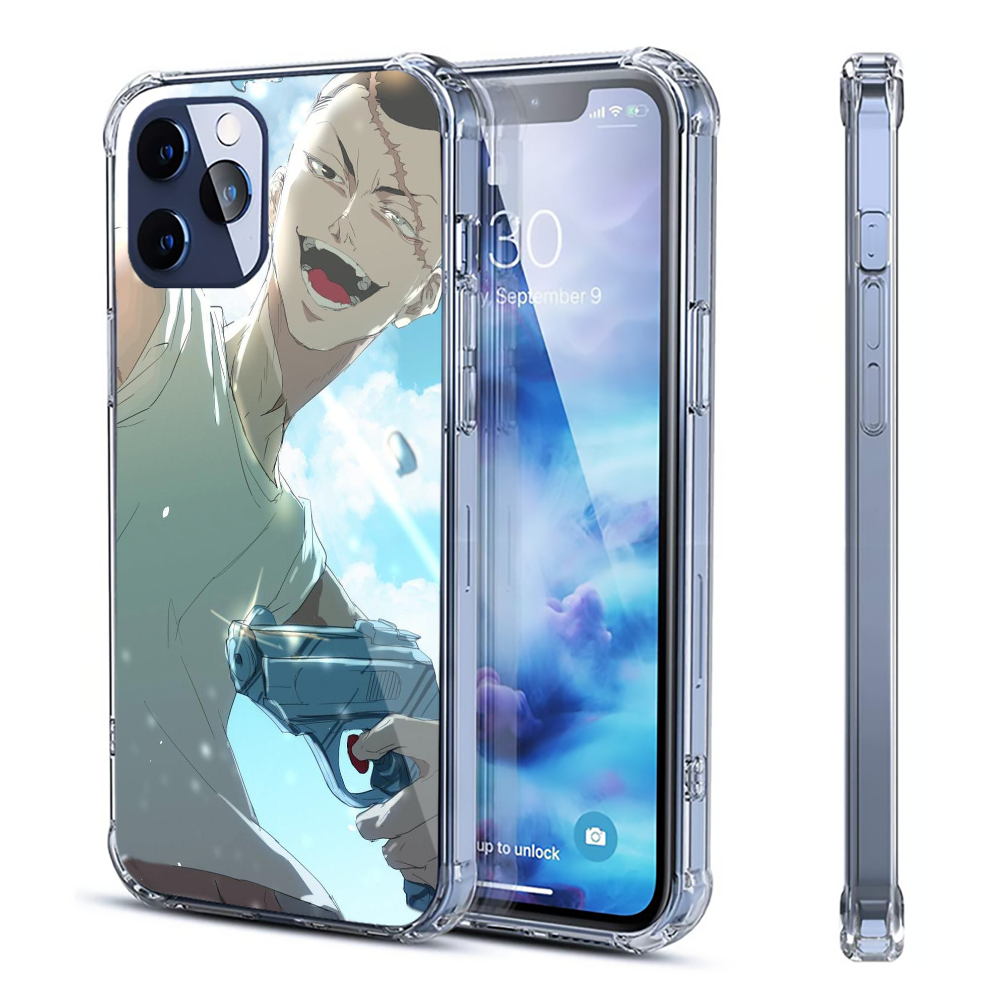 （画像用） 東京リベンジャーズ Tokyo Revengers 【iPhone 12シリーズ対応】透明スマホケース（クリアソフトケース）